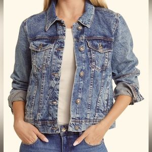 Free People Rumors Denim Jacket